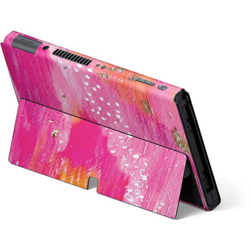 Etta Vee Gold Dust Nintendo Switch OLED (2021) Skin